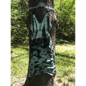 Witchy Tie Dye Halter Dress